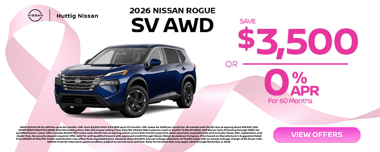 2026 Nissan Rogue SV AWD