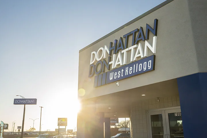 Don Hattan West located by Dwight D. Eisenhower Airport along West Kellogg in Wichita.