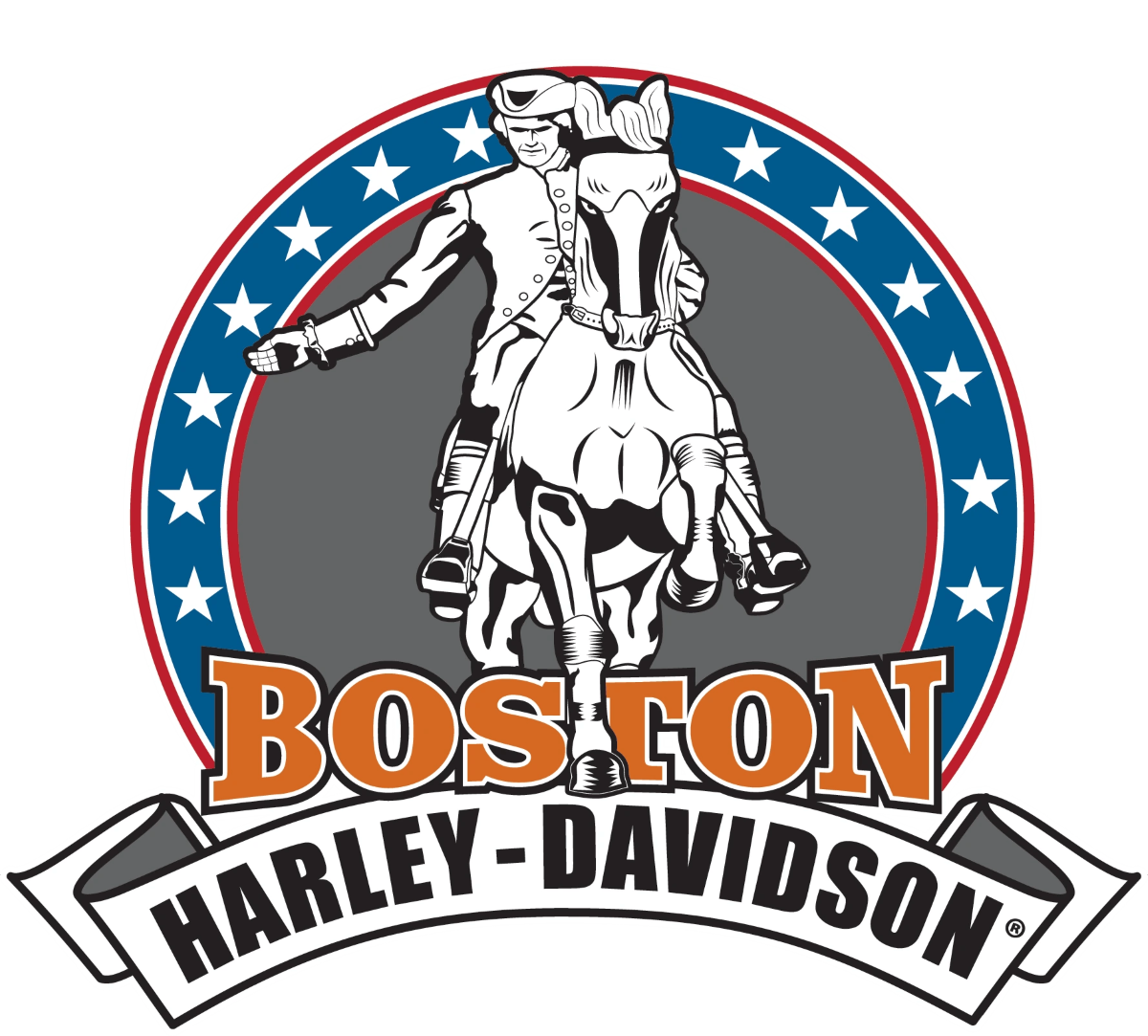 Boston Harley-Davidson Logo