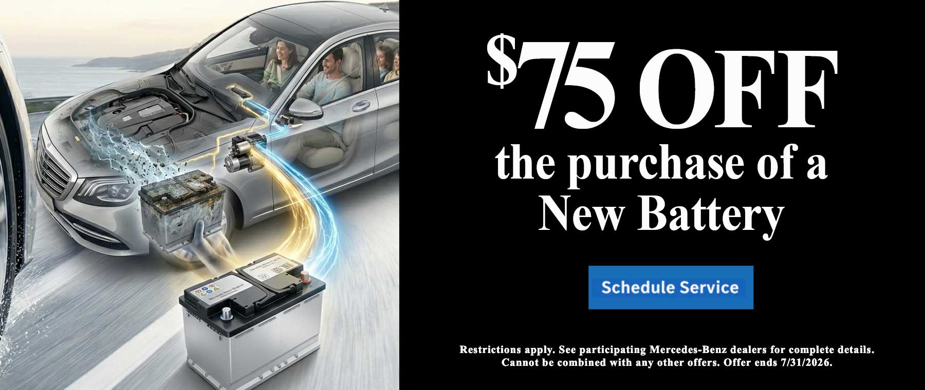 Mercedes-Benz $50 Off Any A or B Service in Reading, PA