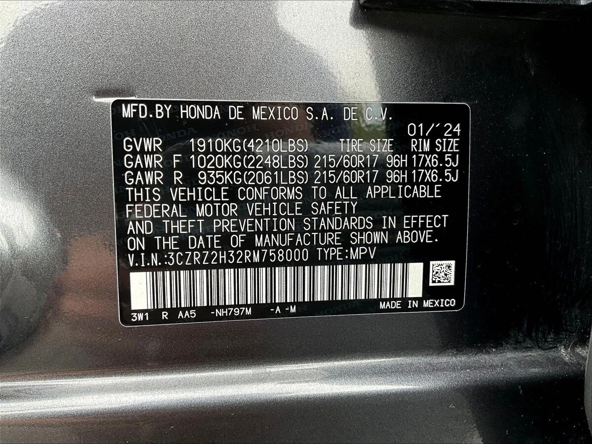 2024 Honda HR-V LX - Photo 19