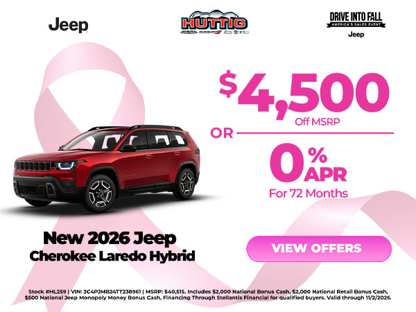 2026 Jeep Cherokee Laredo Hybrid