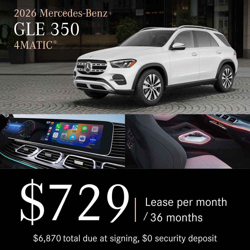 2026 Mercedes-Benz GLE 350 4MATIC®