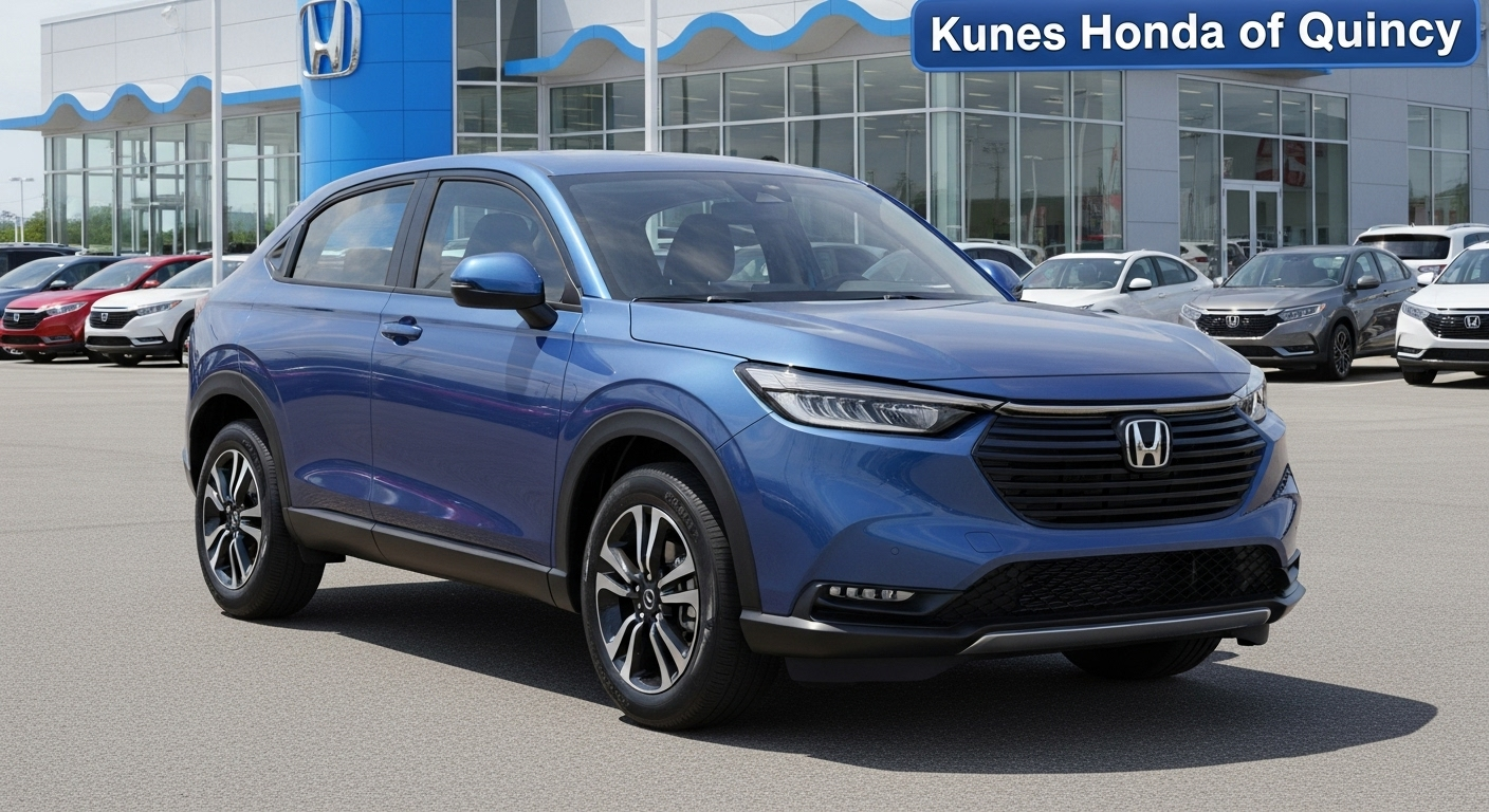 Explore the 2024 Honda HR-V at Kunes Honda of Quincy. Check out our inventory and find the perfect model for you. Shop New Hondas today!