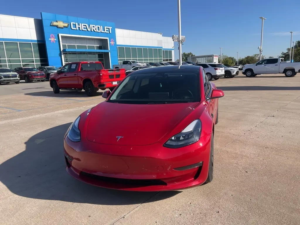 Used 2022 Tesla Model 3 Performance with VIN 5YJ3E1EC8NF112271 for sale in Tulsa, OK