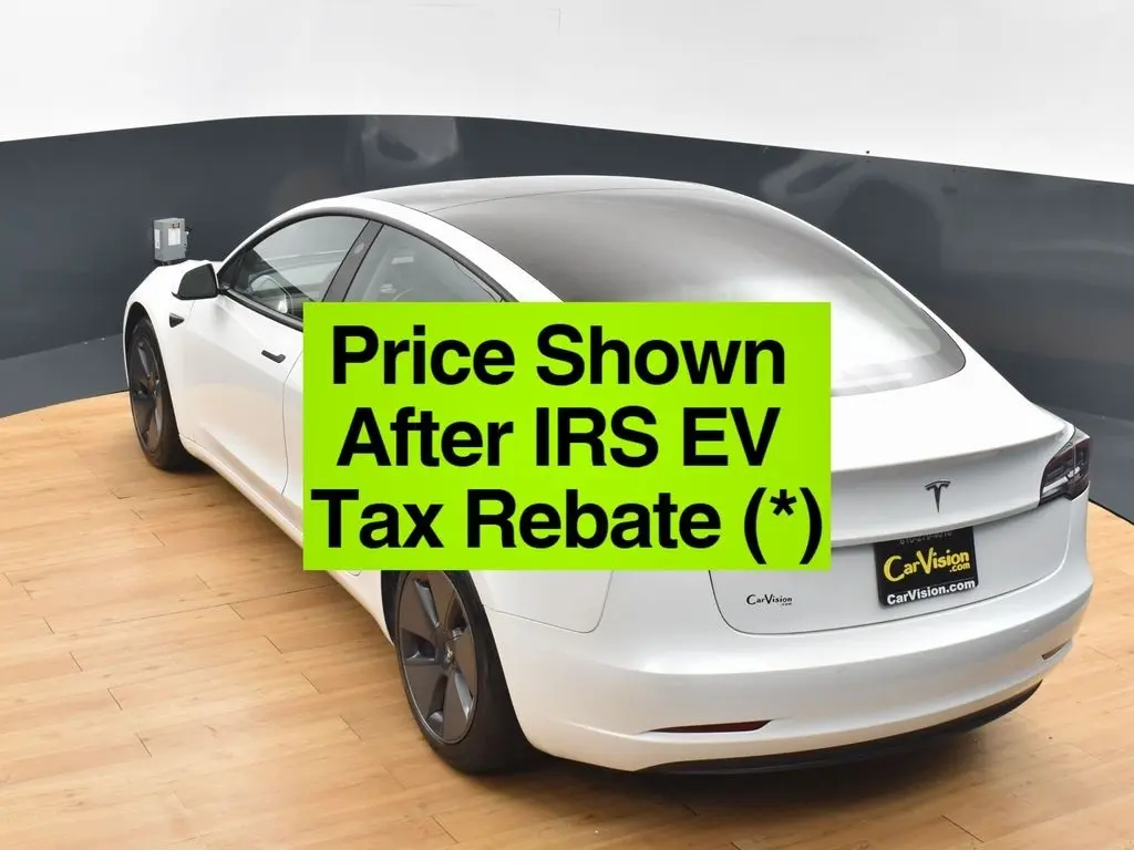 Used 2022 Tesla Model 3 Base with VIN 5YJ3E1EAXNF244611 for sale in Trooper, PA