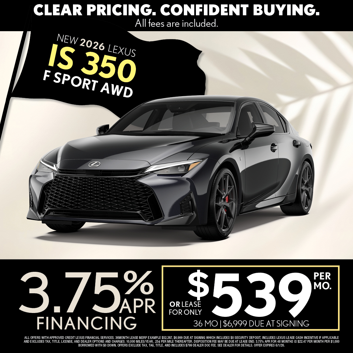 IS 350
F SPORT AWD