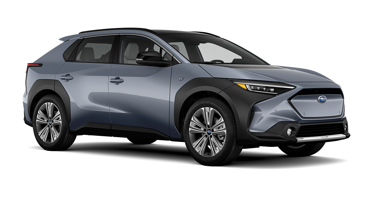 2025 Solterra Touring shown in Harbor Mist Gray Pearl.