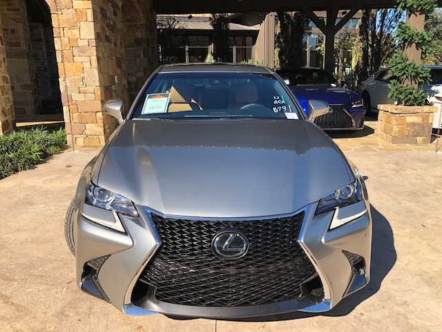 2019 GS 350 F SPORT in Atomic Silver