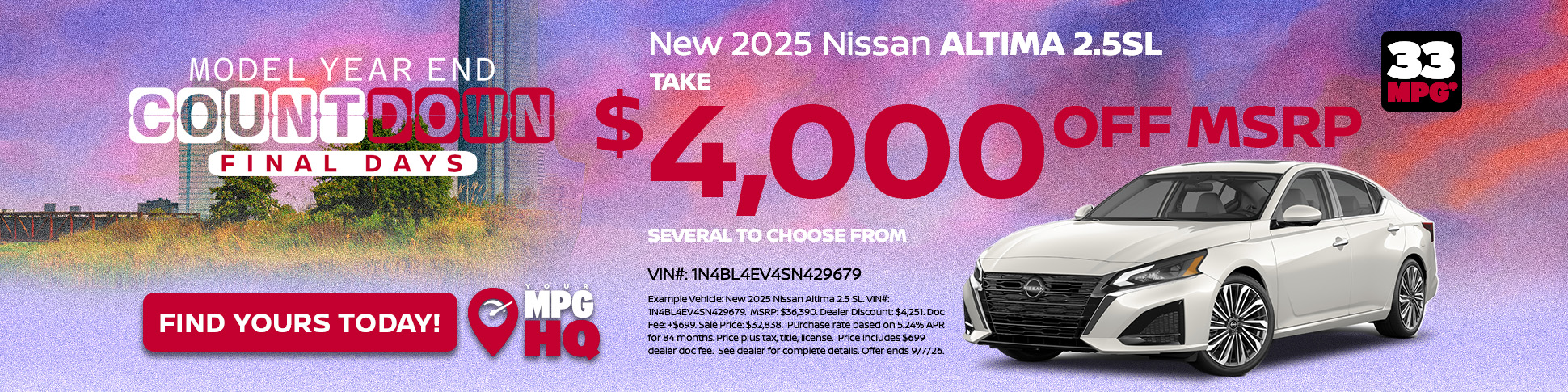 New 2026 Nissan Altima
