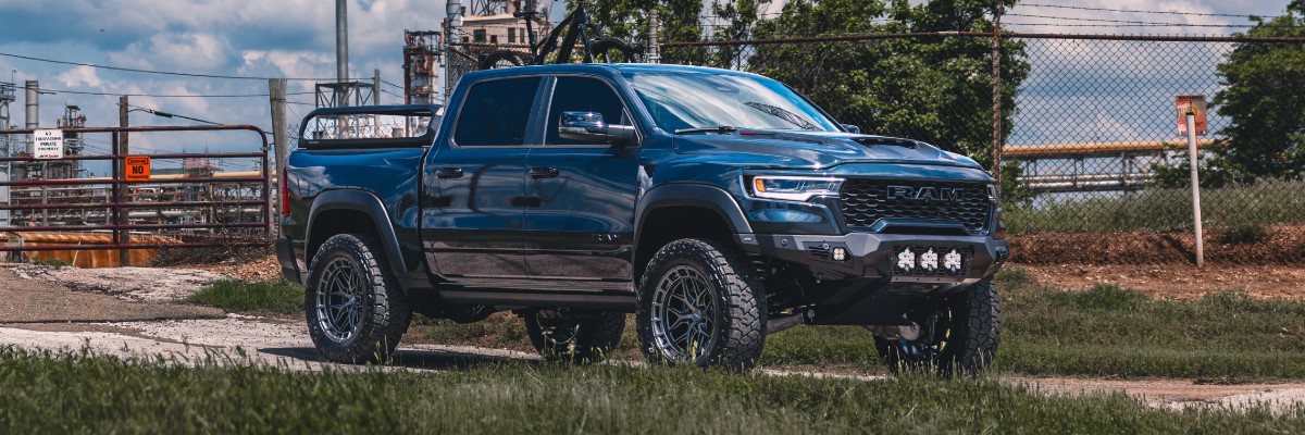 Custom 2025 RAM 1500 RHO Exterior Passenger Side Front Profile