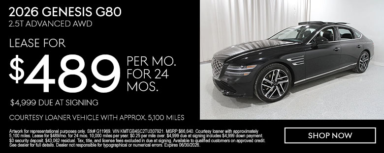 2026 Genesis G80