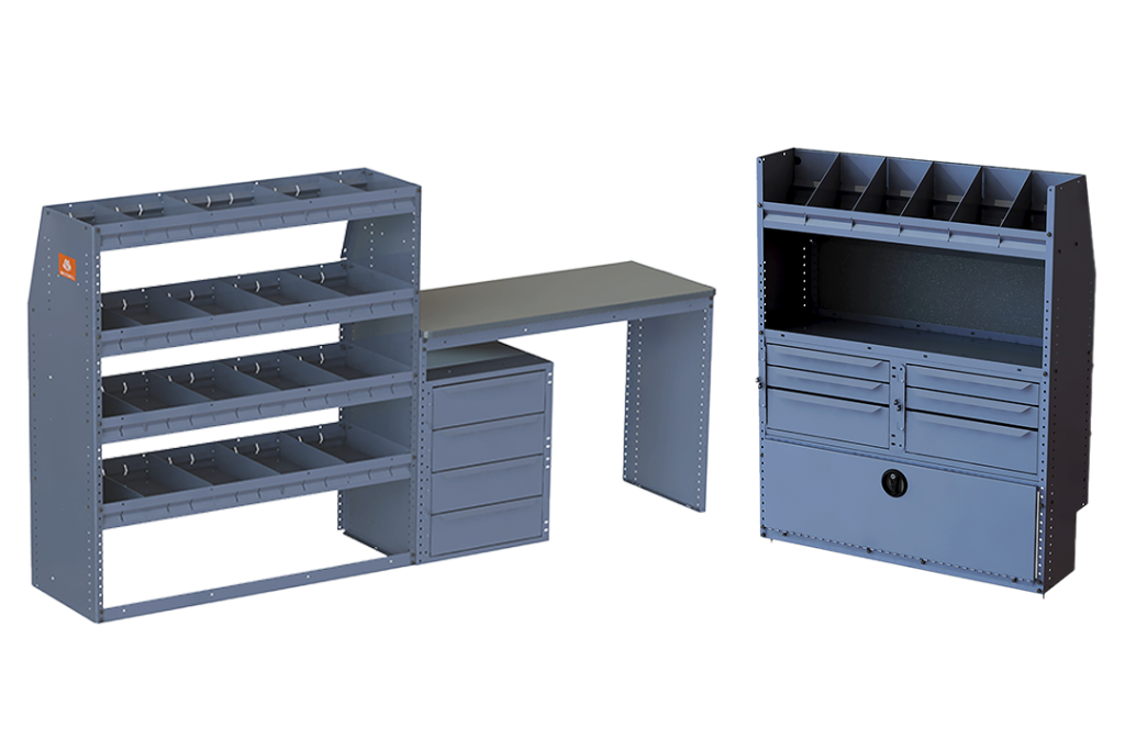 Locksmith Cargo Van Shelving Package 