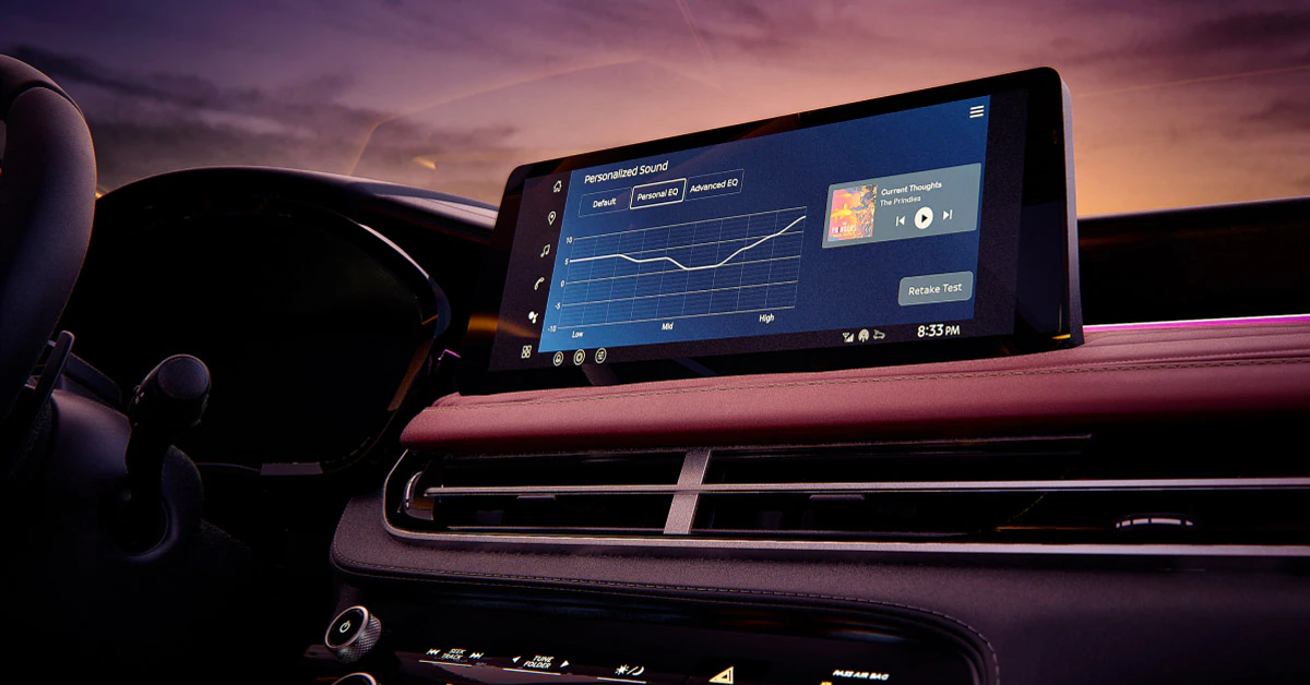 2027 INFINITI QX65 Dashboard
