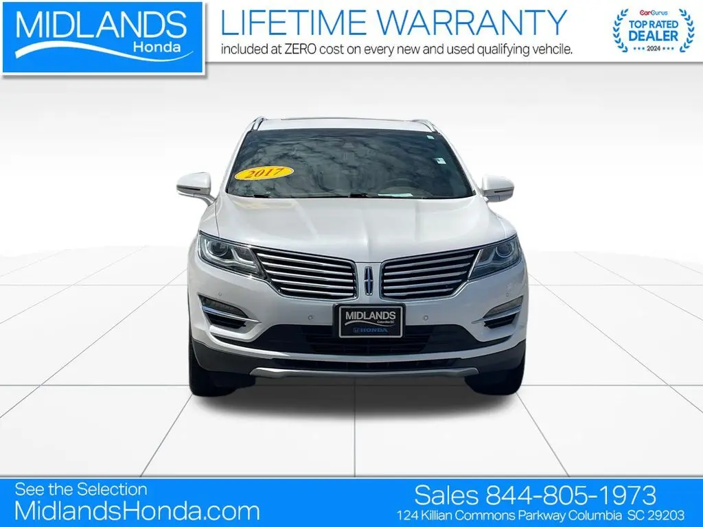 Used 2017 Lincoln MKC Reserve with VIN 5LMCJ3D97HUL24550 for sale in Madisonville, KY