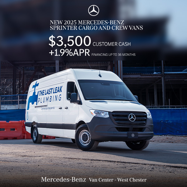 New 2025 Mercedes-Benz Sprinter Cargo and Crew Vans