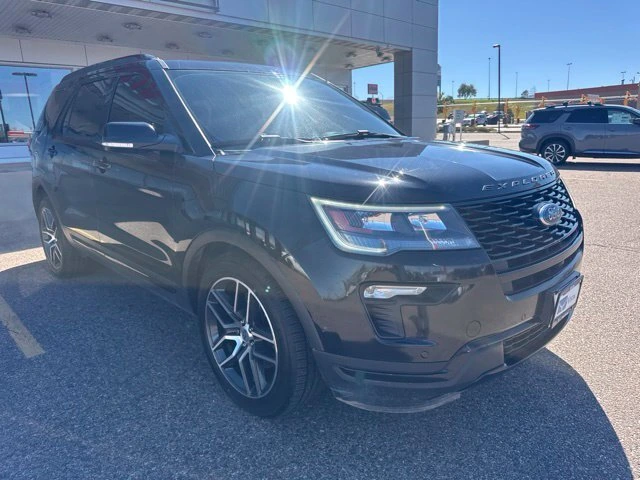 Used 2019 Ford Explorer Sport with VIN 1FM5K8GT5KGA72560 for sale in Casper, WY