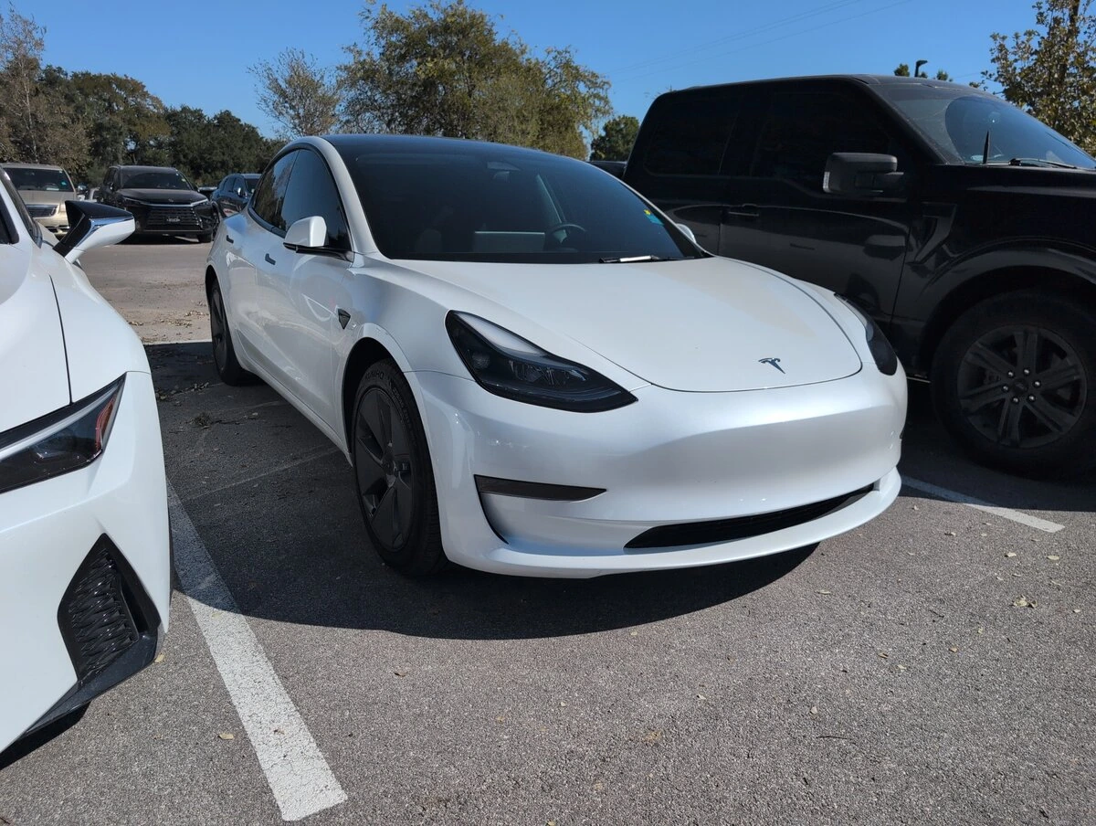 Used 2023 Tesla Model 3 Base with VIN 5YJ3E1EA9PF705722 for sale in San Antonio, TX