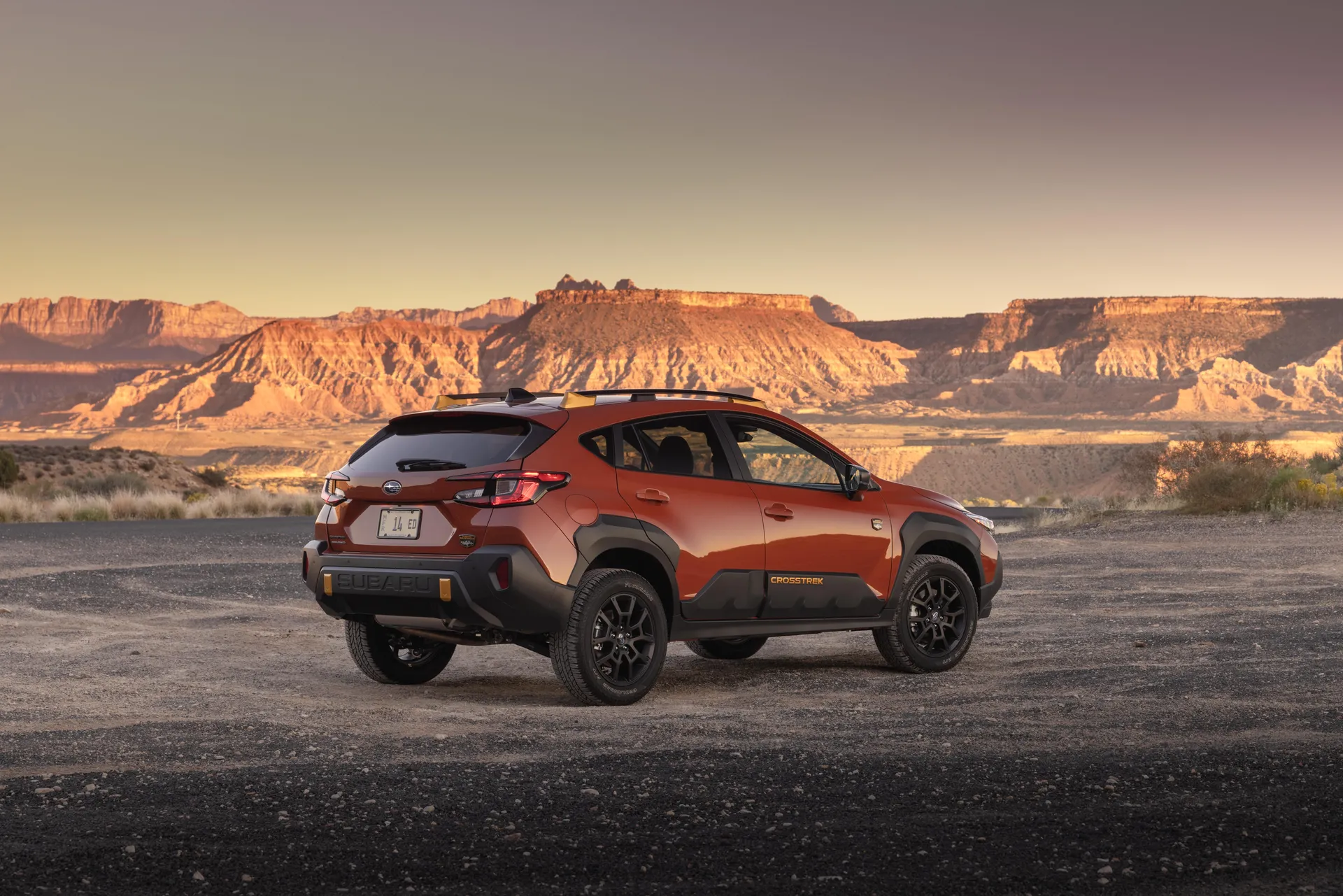 2024 Subaru Crosstrek Wilderness passenger three-quarter view