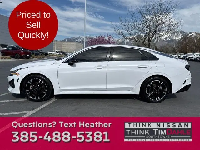 Used 2023 Kia K5 GT-Line with VIN 5XXG64J20PG220011 for sale in South Jordan, UT