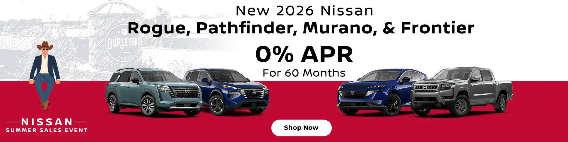 July 0% APR Banner