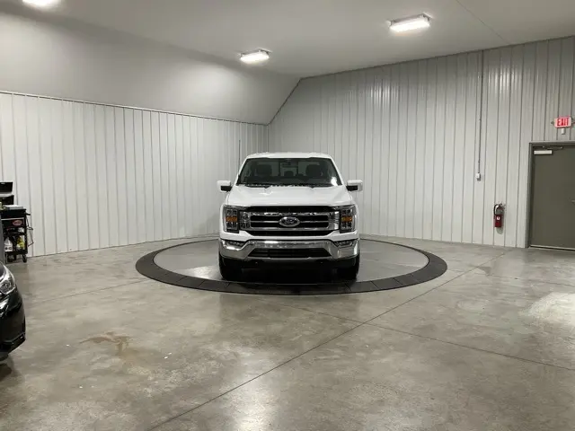 Used 2021 Ford F-150 Lariat with VIN 1FTFW1E58MFD12654 for sale in Roanoke, IN
