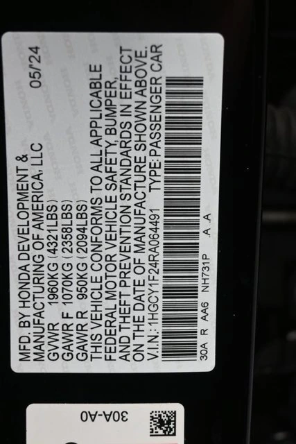 2024 Honda Accord LX - Photo 17