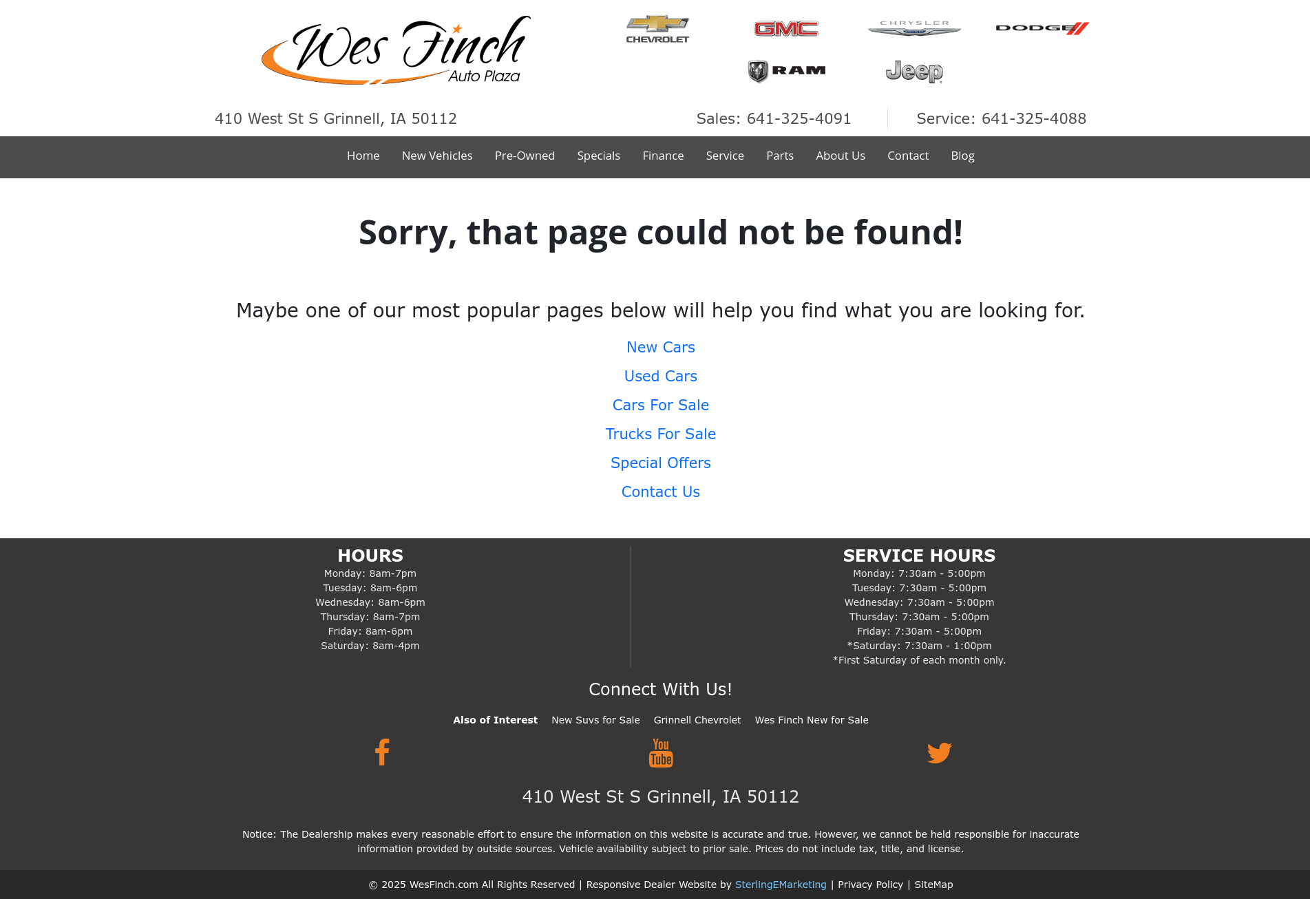 Screenshot of the page