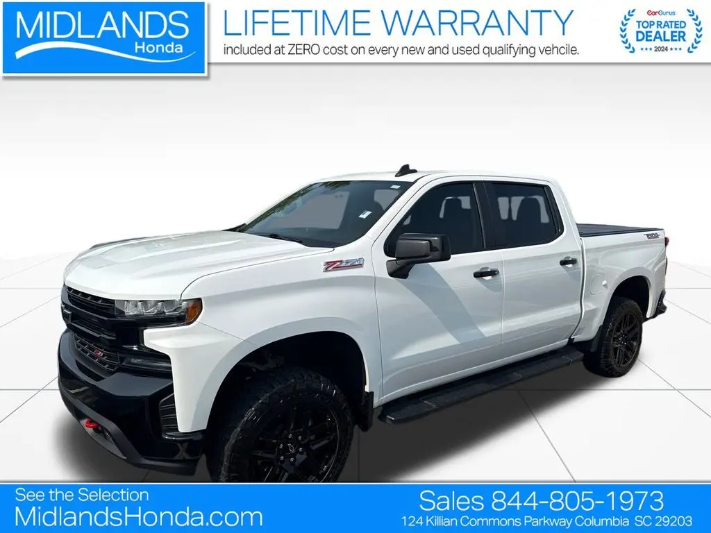 Used 2021 Chevrolet Silverado 1500 LT Trail Boss with VIN 1GCPYFED9MZ256029 for sale in Madisonville, KY