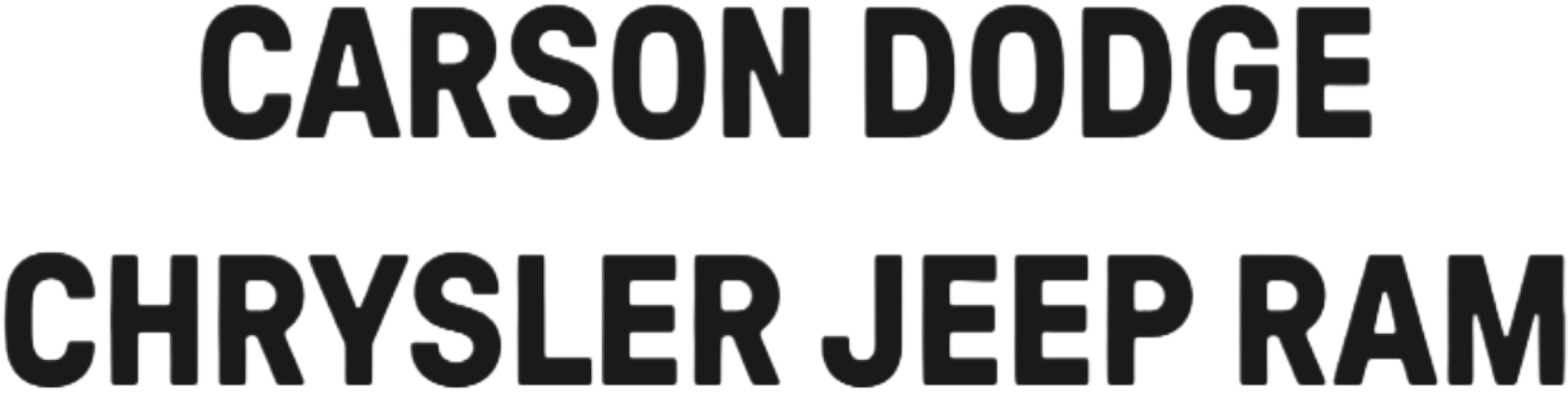 Carson Dodge Chrysler Jeep Ram logo