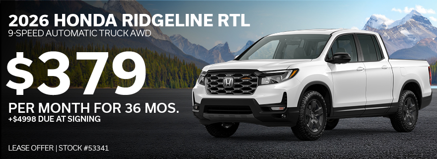 2026 Honda Ridgeline