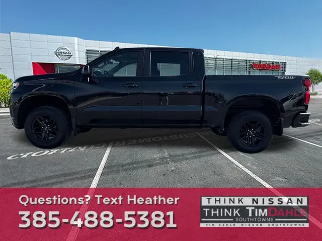 Used 2021 Chevrolet Silverado 1500 LT Trail Boss with VIN 1GCPYFEL2MZ205074 for sale in South Jordan, UT