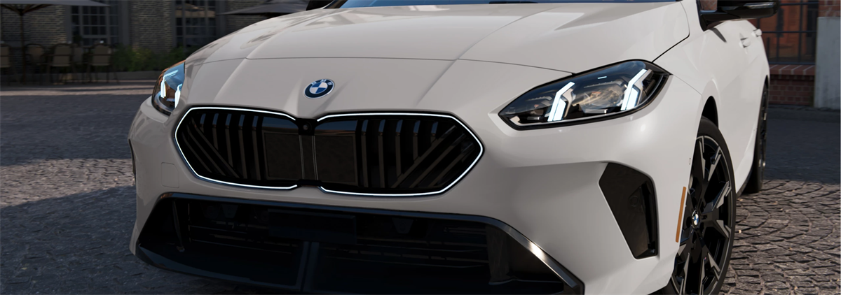 New BMW Parked