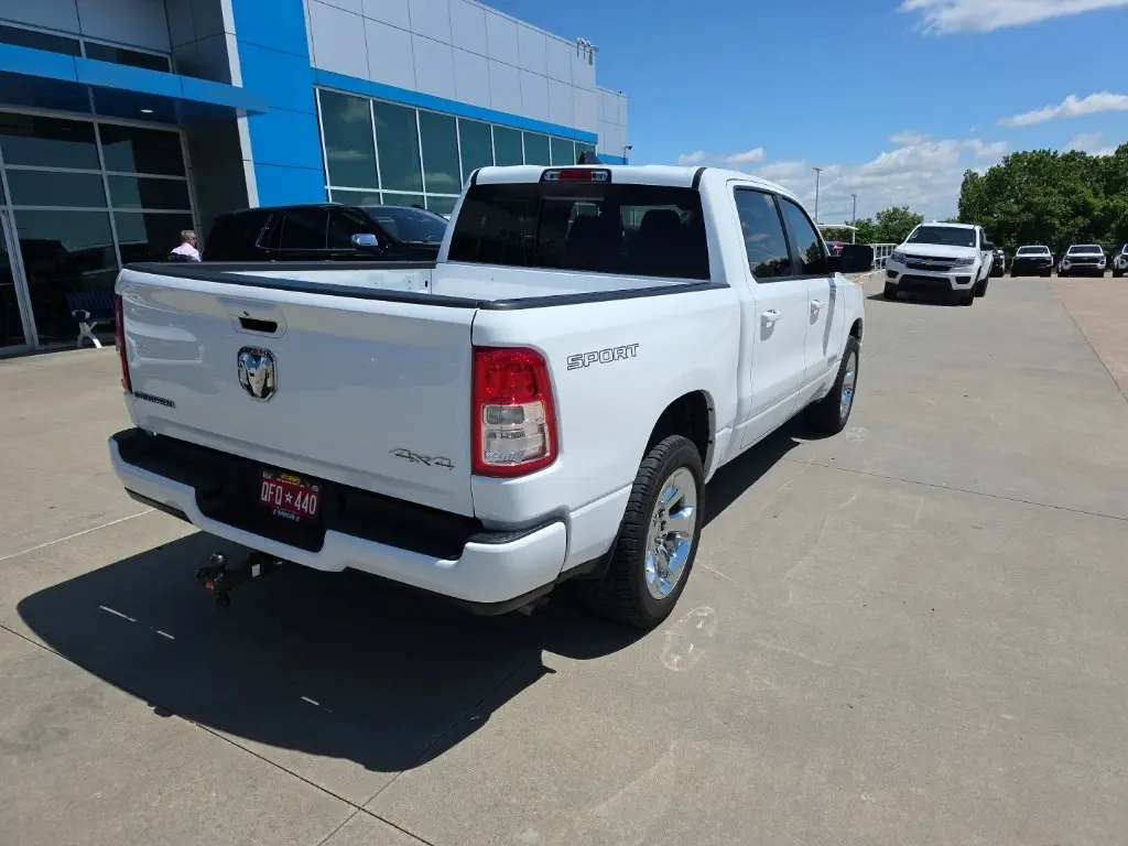 Used 2022 RAM Ram 1500 Pickup Big Horn/Lone Star with VIN 1C6RRFFG0NN390748 for sale in Tulsa, OK