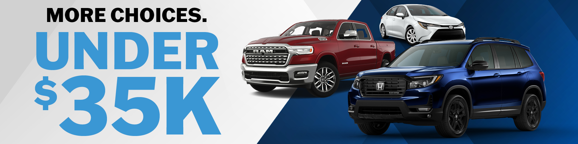 Quality Vehicles Under 35K