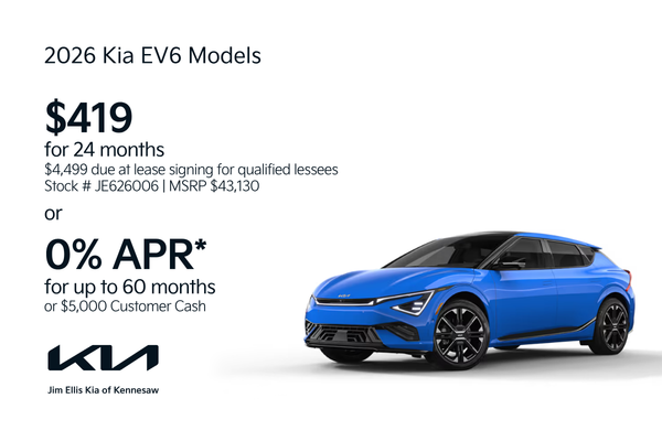 2026 Kia EV6 Offers