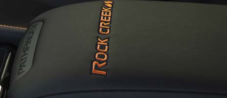 Unique Interior Rock Creek Stitching 2025 NISSAN Pathfinder