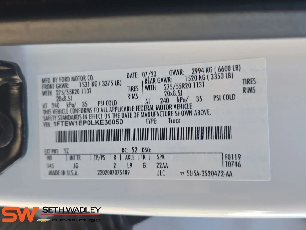 2020 Ford F-150 XL - Photo 33