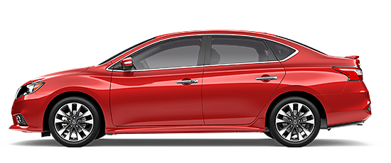 2017 Nissan Sentra SR sedan, side profile
