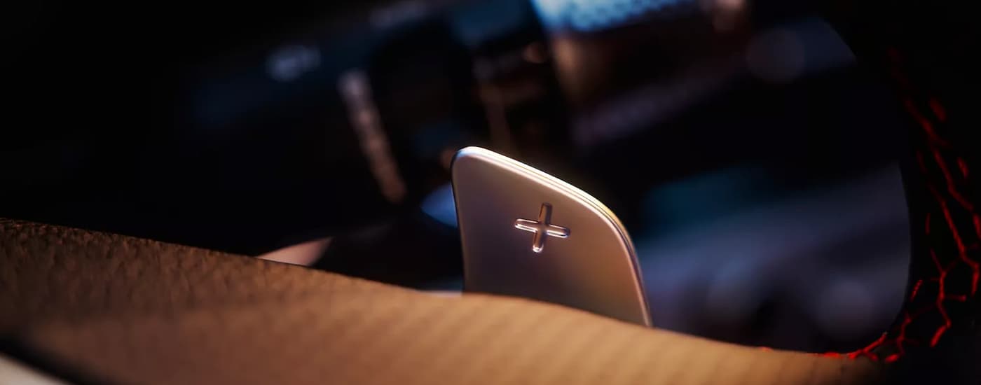 Steering wheel shifters in a 2026 Genesis G70