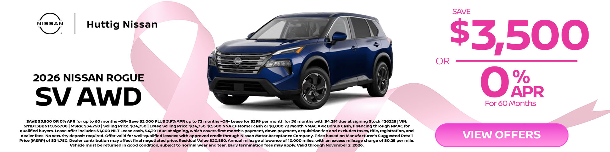 2026 Nissan Rogue SV AWD