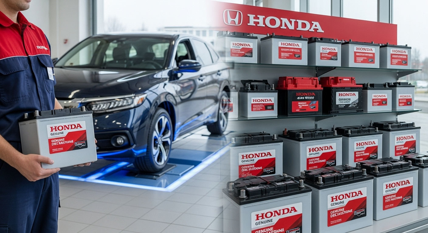 Explore our range of Honda battery replacement OEM options available in Beardstown, IL. Ensure your Honda's performance with genuine parts from Kunes Honda of Quincy. Order parts today!