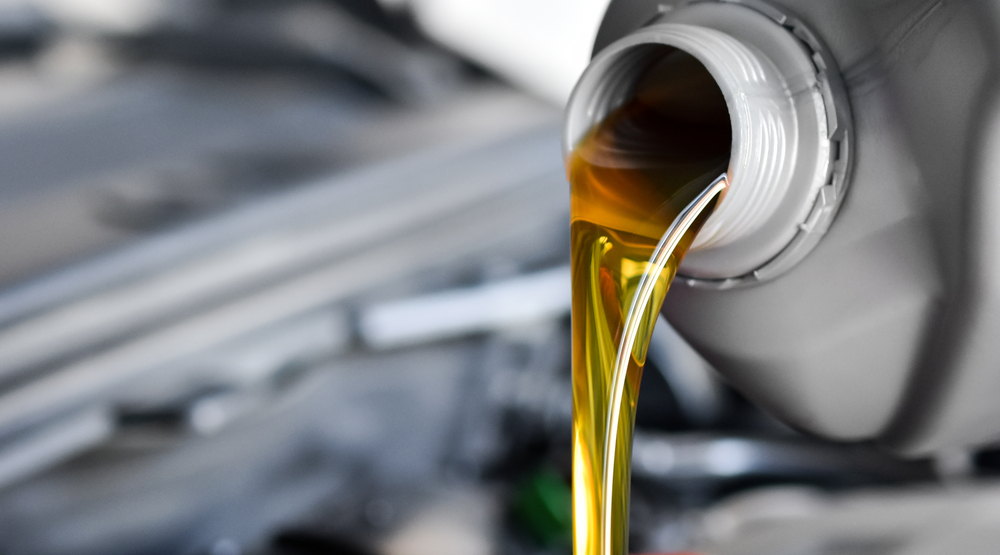 Oil Change Pouring