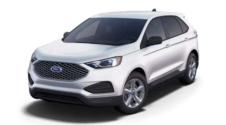 image of white ford edge se