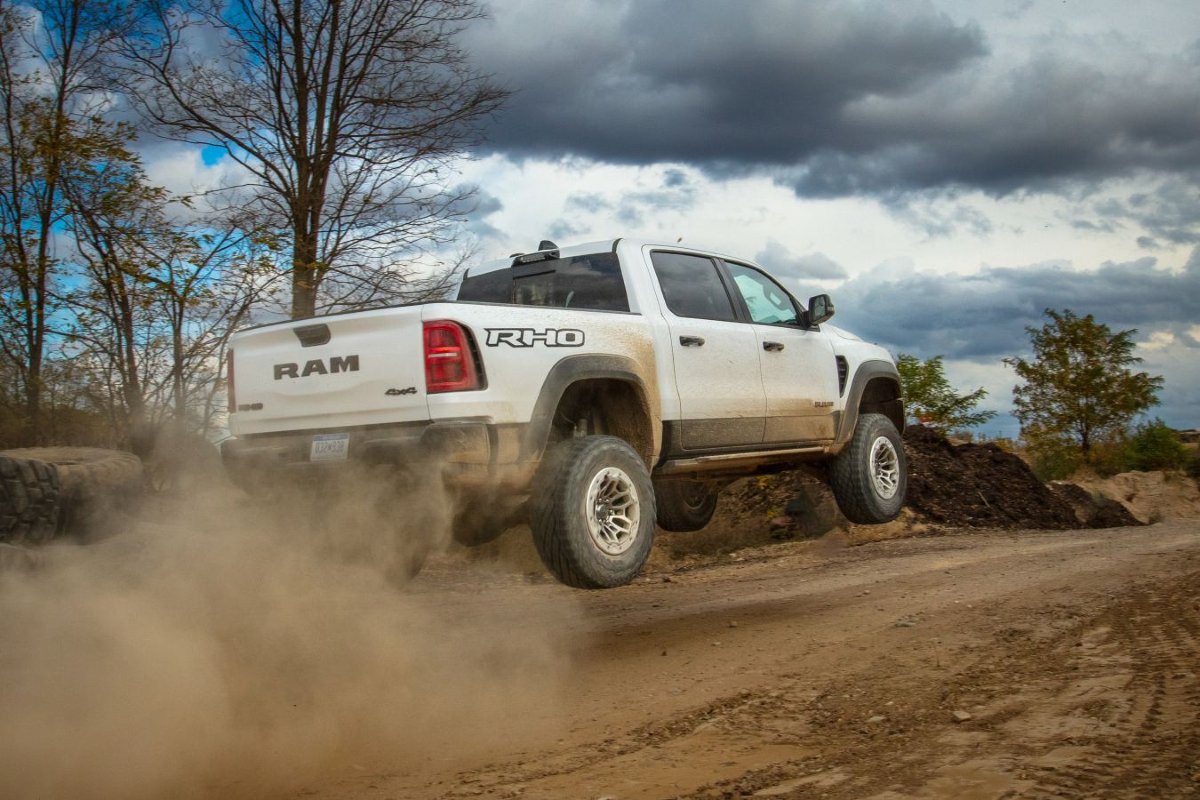 2025 RAM 1500 RHO Exterior Passenger Side Rear Profile