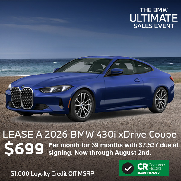 Lease the BMW 430i in Roxbury NJ