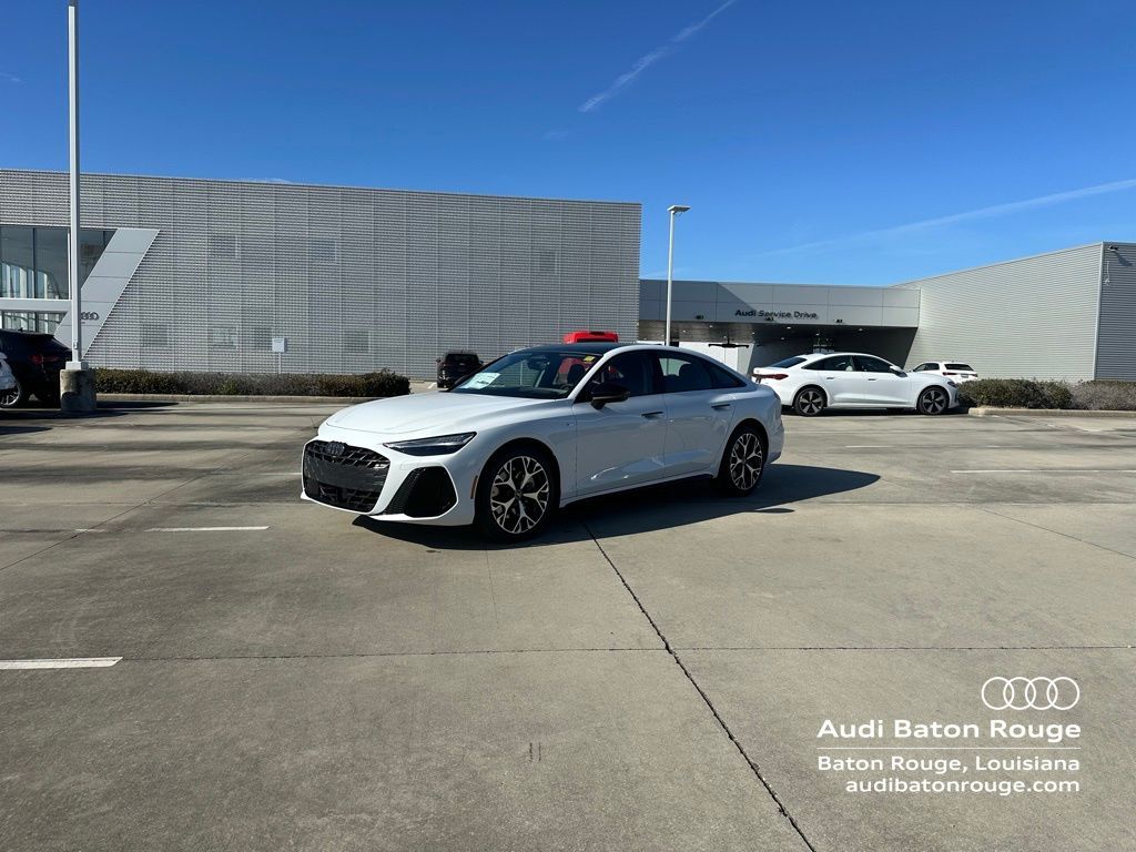 Glacier White Metallic 2026 Audi A6 Sedan All-Wheel Drive Automatic