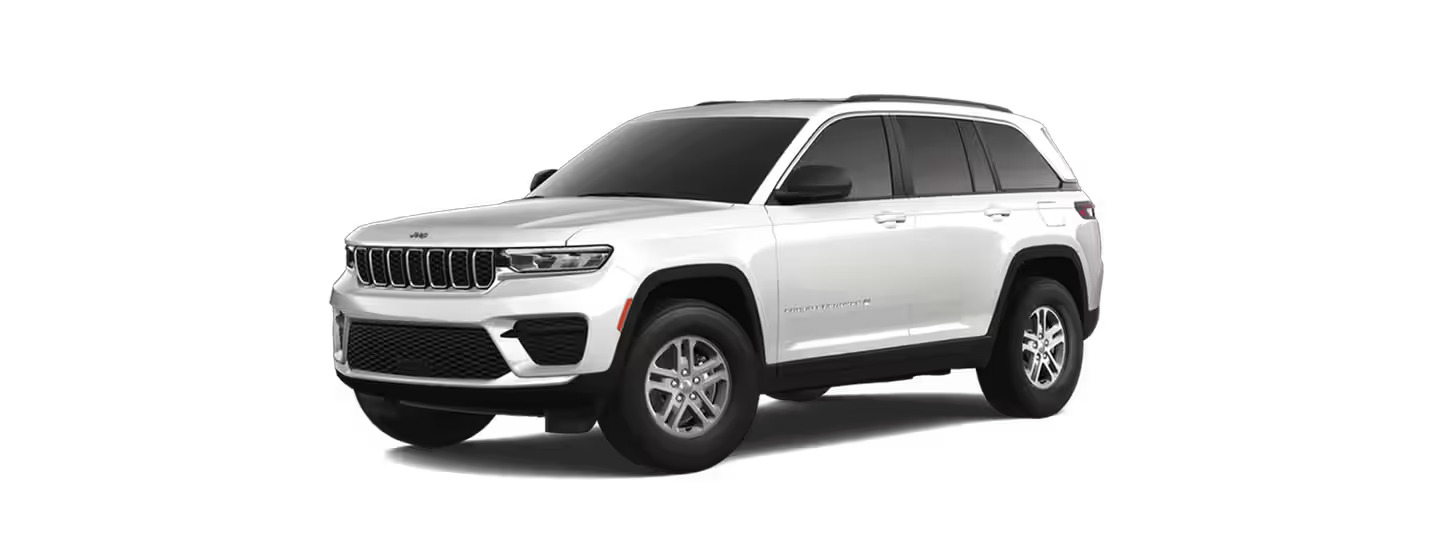 The Jeep Grand Cherokee Laredo trim.