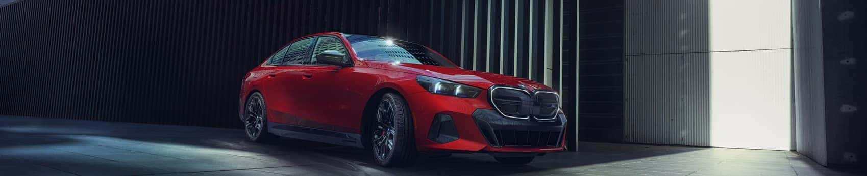 BMW i5 M60 in motion