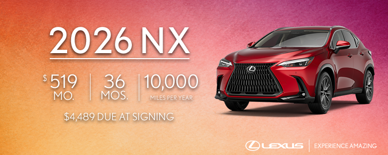 2026 LEXUS NX 350 AWD 
